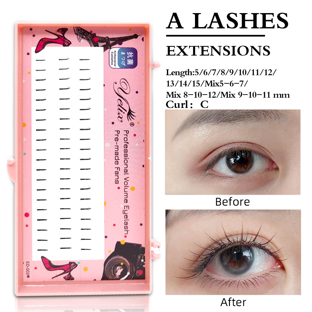 Натуральные мягкие индивидуаль – обзор и цена Eyelash Extension C Curl
