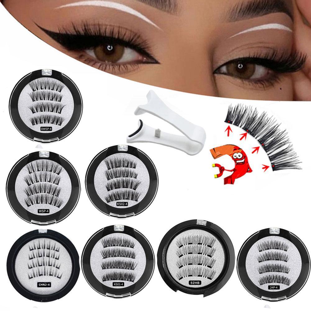 2 пары 3D магнитных накладных  – обзор и цена Refill Eyelash Extension