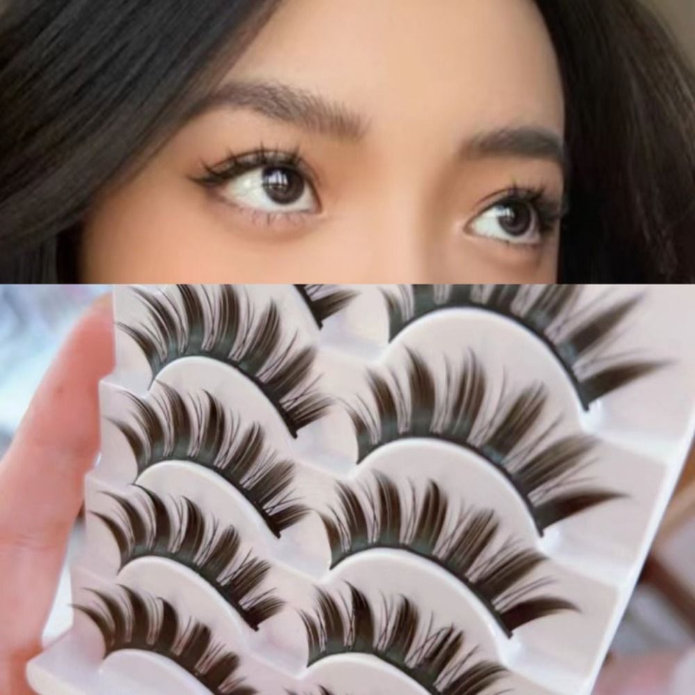 Натуральные накладные ресницы  – обзор и цена Eyelash Extension Wet Look