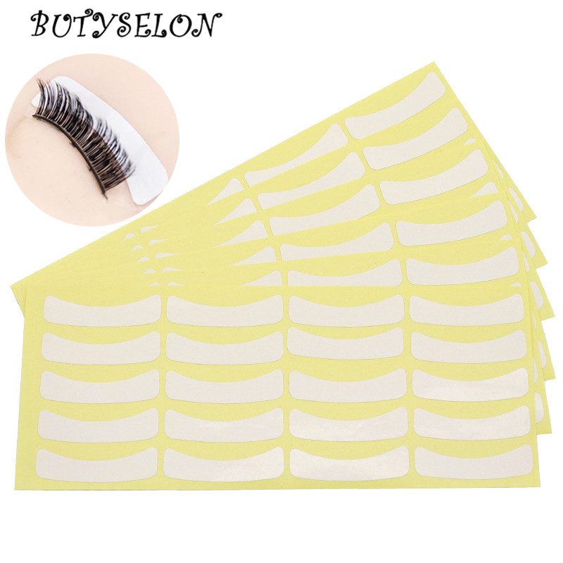 100 пар бумажных патчей для на – обзор и цена Eyelash Extension Equipment