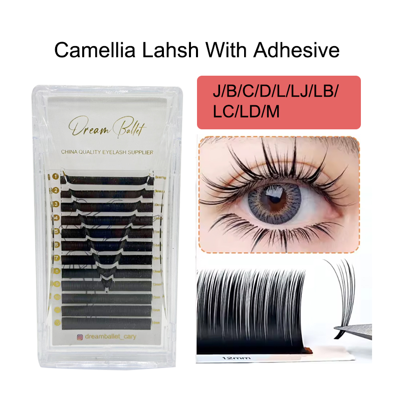 Накладные ресницы Dream Ballet – обзор и цена Eyelash Extension C Curl