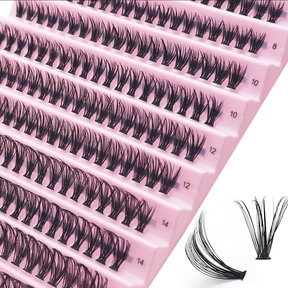 Индивидуальные кластеры ресниц – обзор и цена Eyelash Extension C Curl