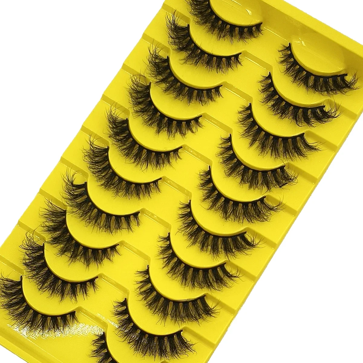 Новые 3D-ресницы HBZGTLAD: объ – обзор и цена Eyelash Extension Cat Eye Wispy