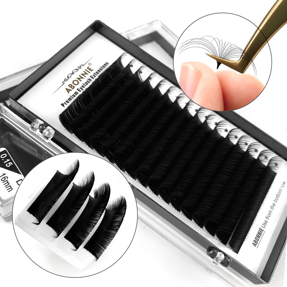 Наращивание ресниц Abonnie, ше – обзор и цена Eyelash Extension C Curl