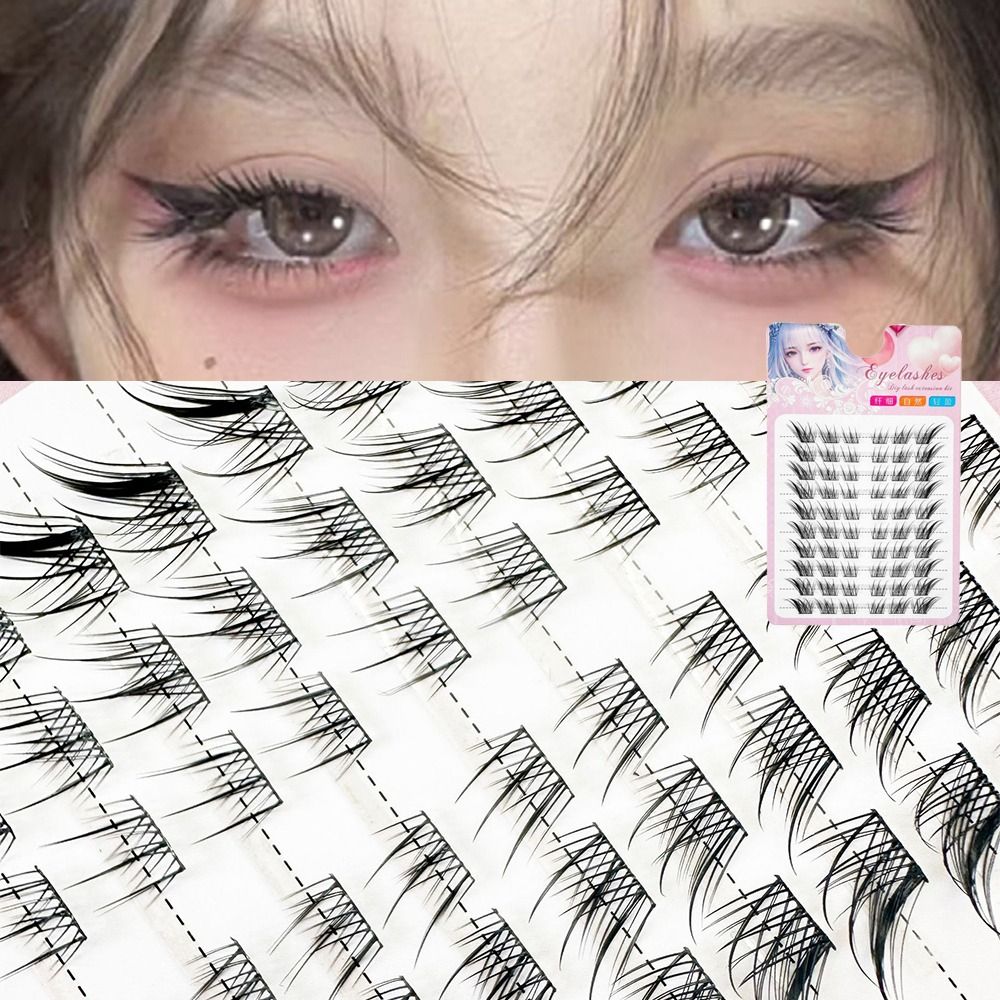 3D кластеры кошачьего глаза, н – обзор и цена Eyelash Extension Cat Eye Wispy