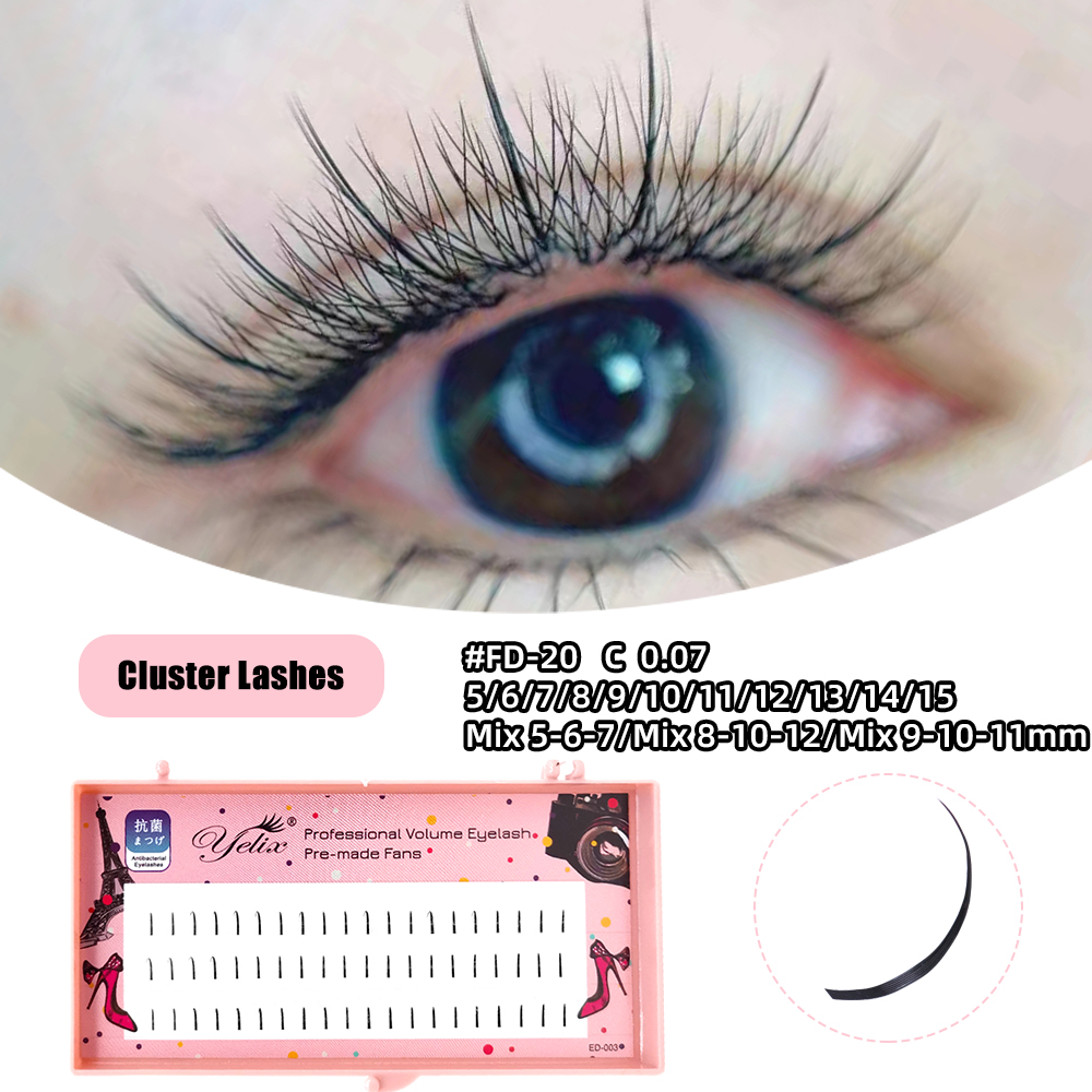Натуральные мягкие индивидуаль – обзор и цена Eyelash Extension C Curl