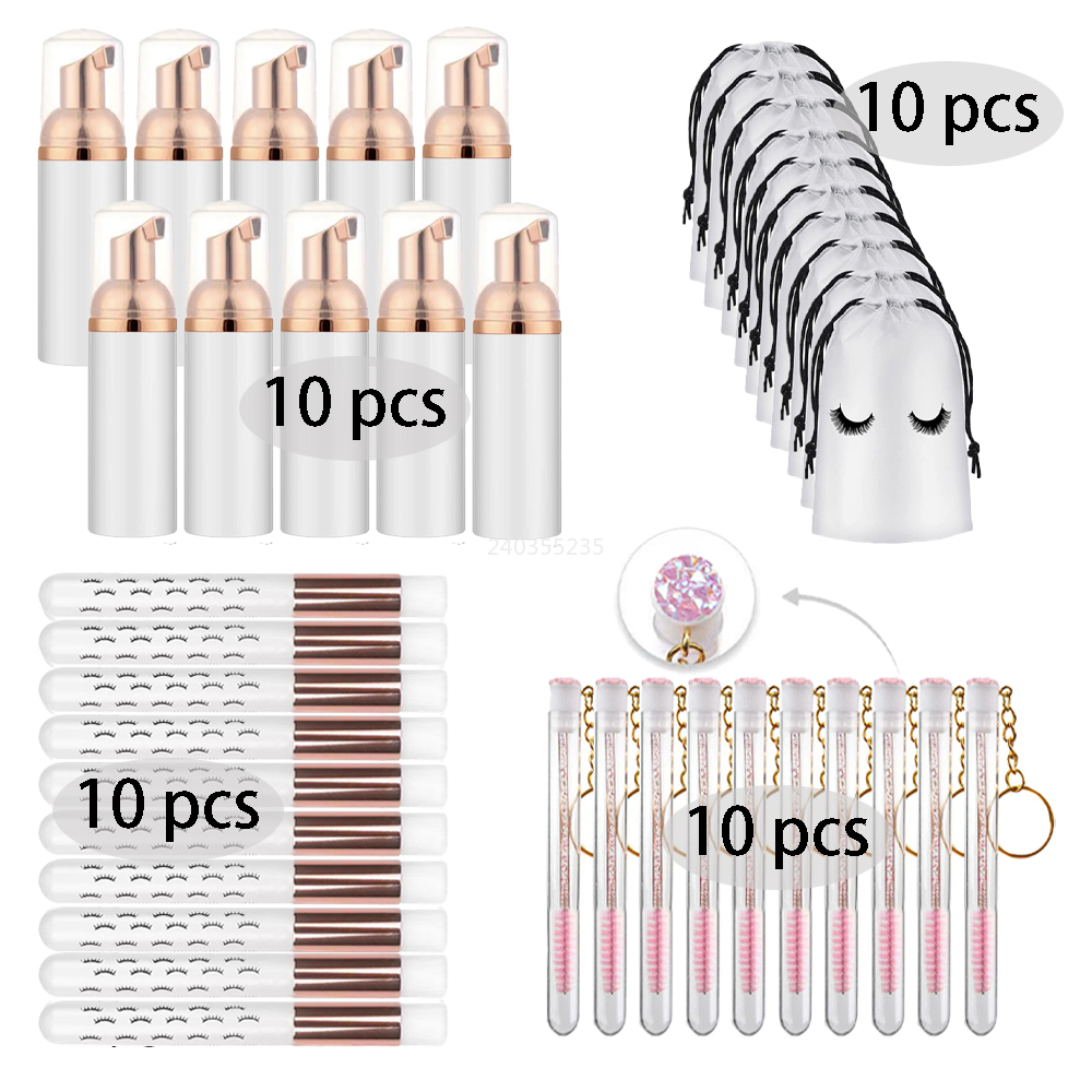 40 шт., пластиковые бутылочки  – обзор и цена Refill Eyelash Extension