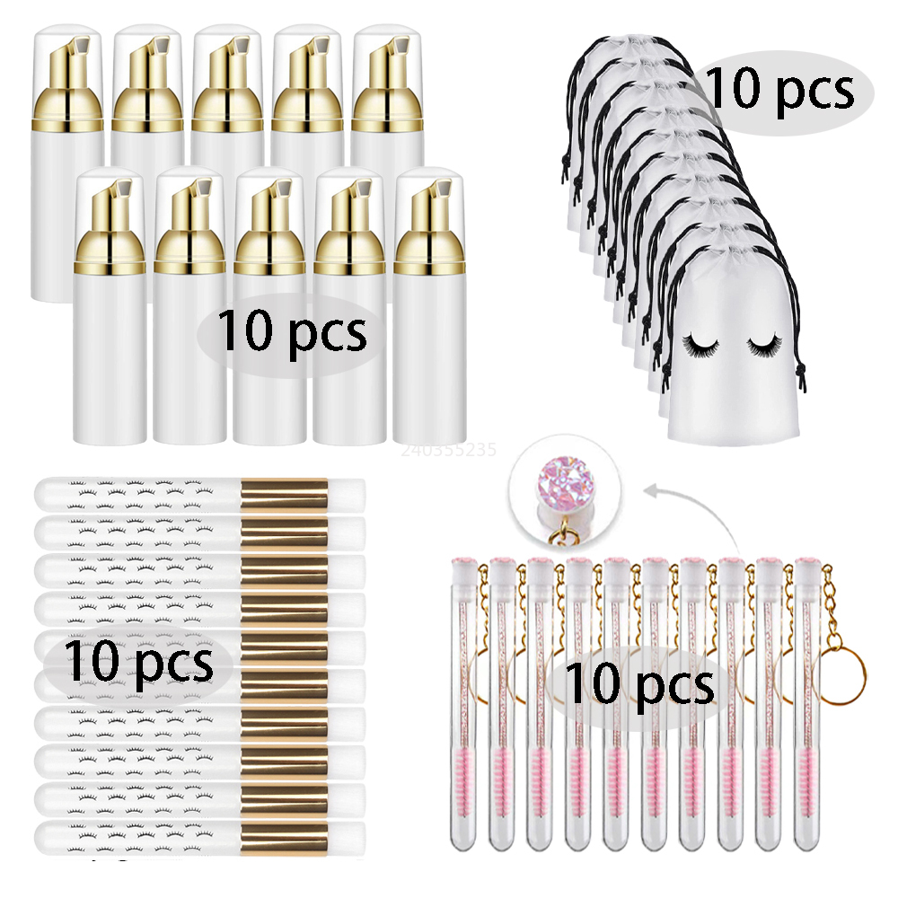 40 шт., пластиковые бутылочки  – обзор и цена Refill Eyelash Extension