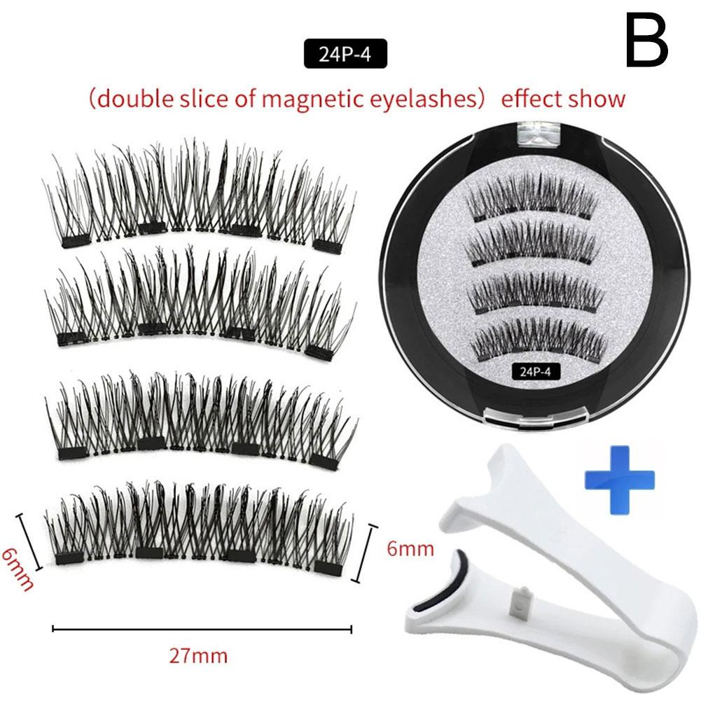 2 пары 3D магнитных накладных  – обзор и цена Eyelash Extension Equipment