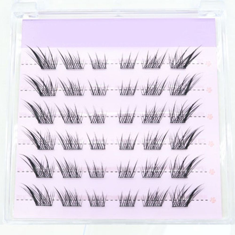 Новые 3D самоклеящиеся ресницы – обзор и цена Eyelash Extension Cat Eye Wispy