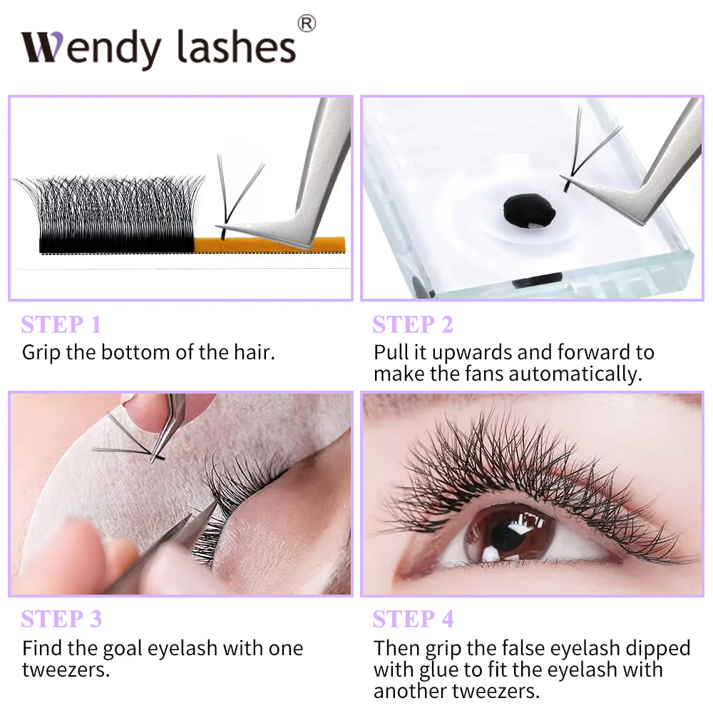Накладные ресницы, 12 линий, с – обзор и цена Eyelash Extension C Curl
