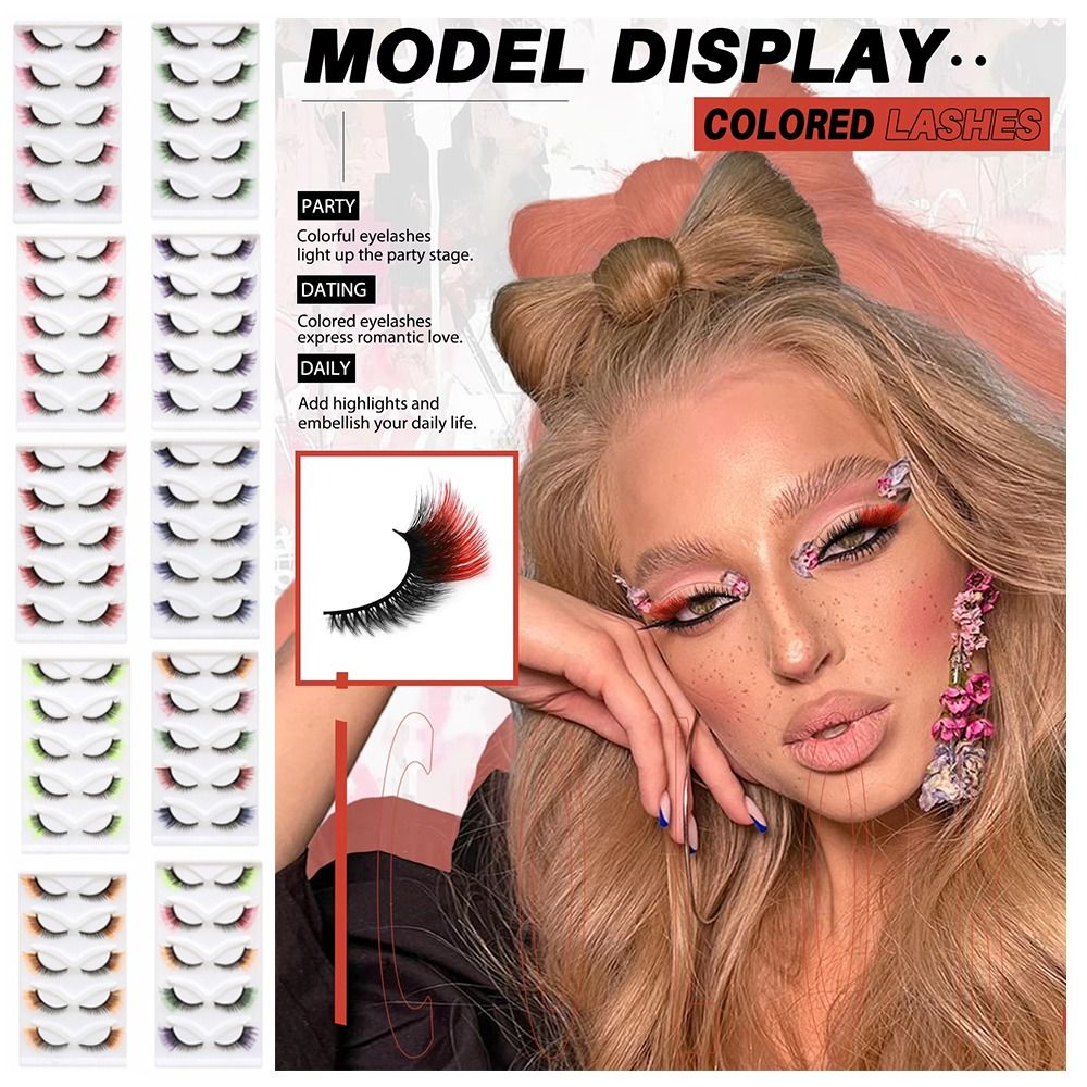 3D-ресницы из искусственного м – обзор и цена Eyelash Extension Cat Eye Wispy