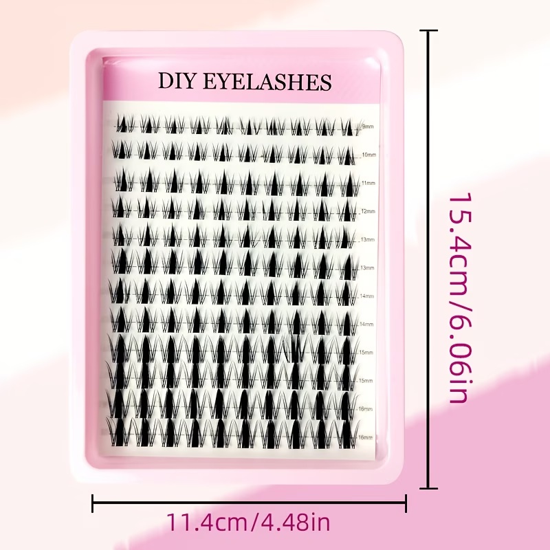 120 шт. накладных ресниц Fairy – обзор и цена Eyelash Extension Wet Look