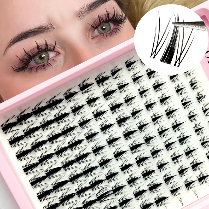 120 шт. накладных ресниц Fairy – обзор и цена Eyelash Extension Wet Look