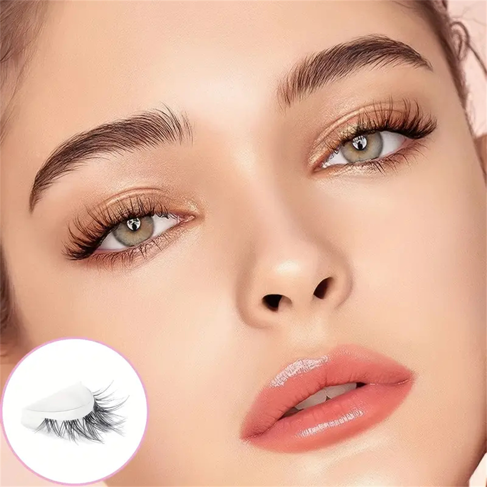 10 пар накладных ресниц, класт – обзор и цена Eyelash Extension Cat Eye Wispy