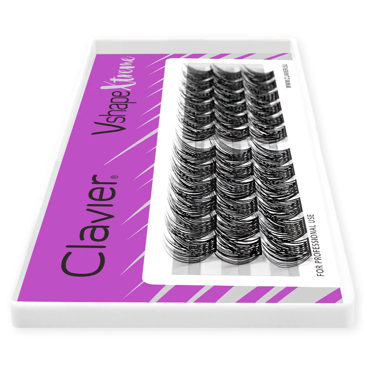 Новинка: Накладные ресницы CLA – обзор и цена Eyelash Extension C Curl