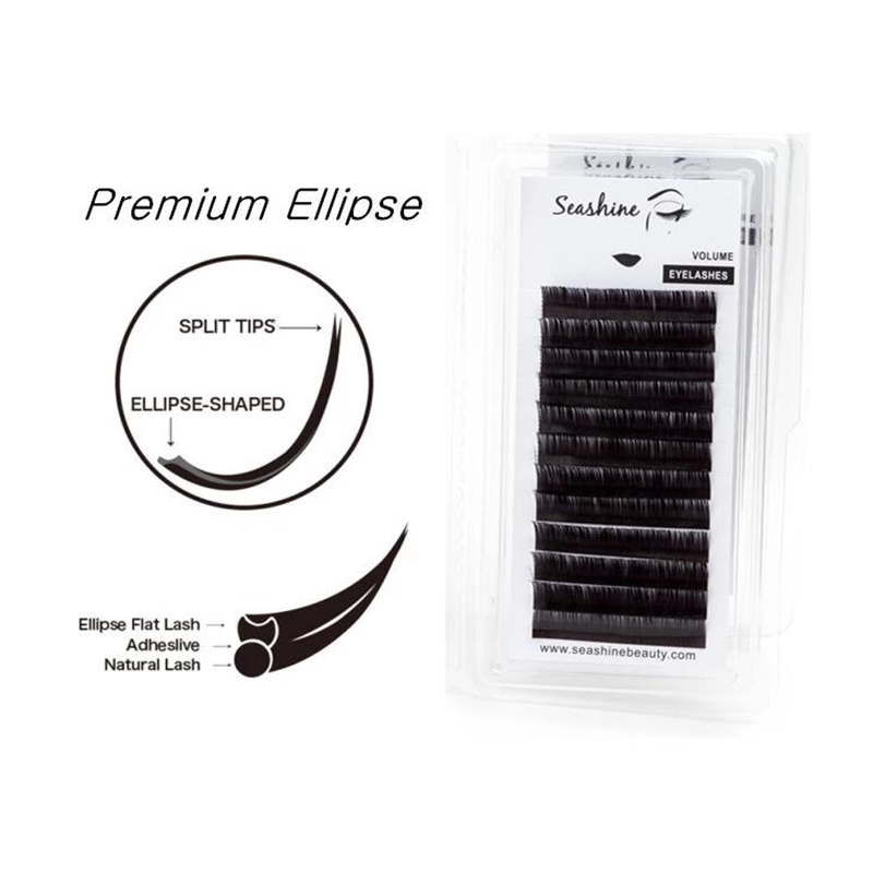 Накладные ресницы Seashine Ell – обзор и цена Eyelash Extension C Curl