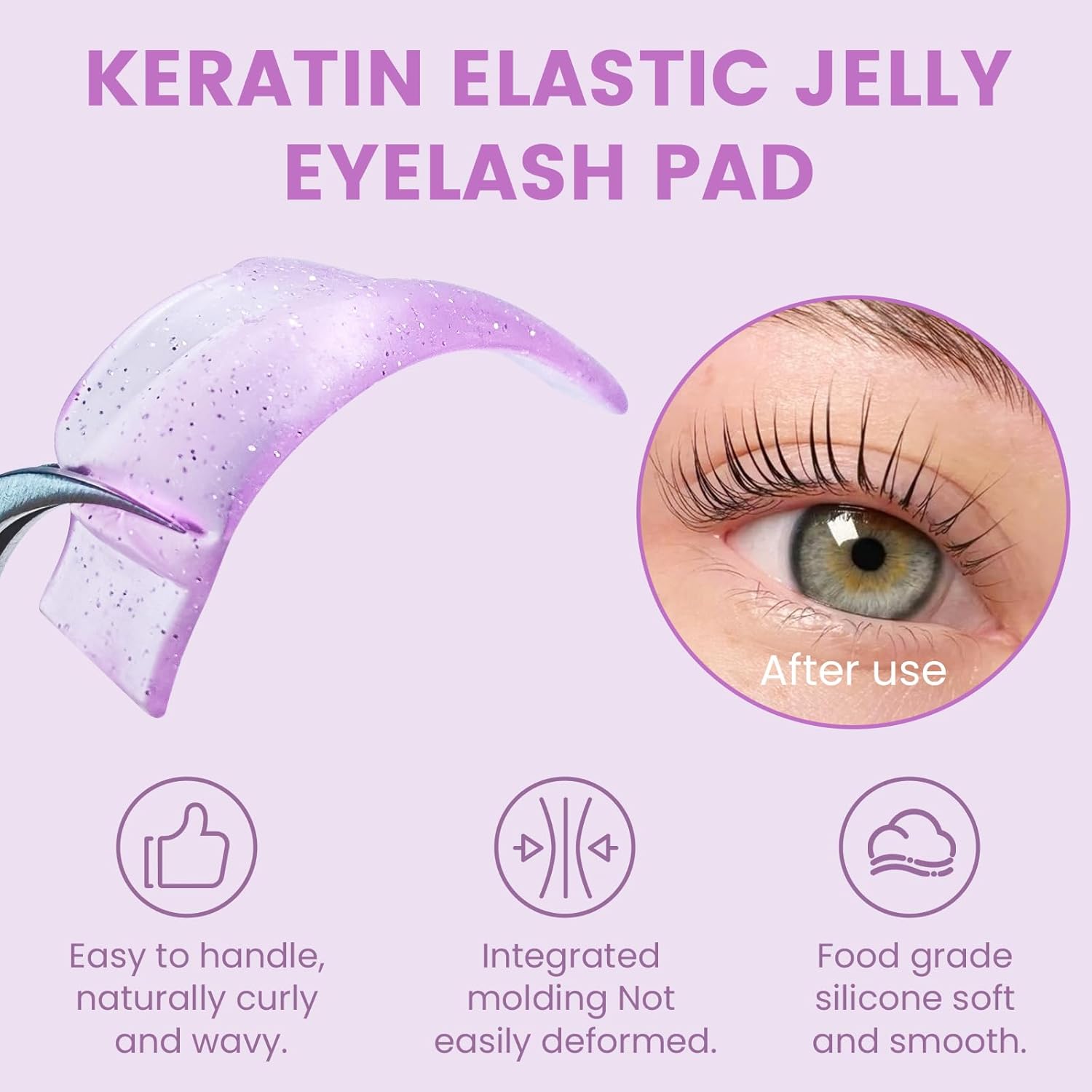 Libeauty 5 пар силиконовых под – обзор и цена Eyelash Extension C Curl