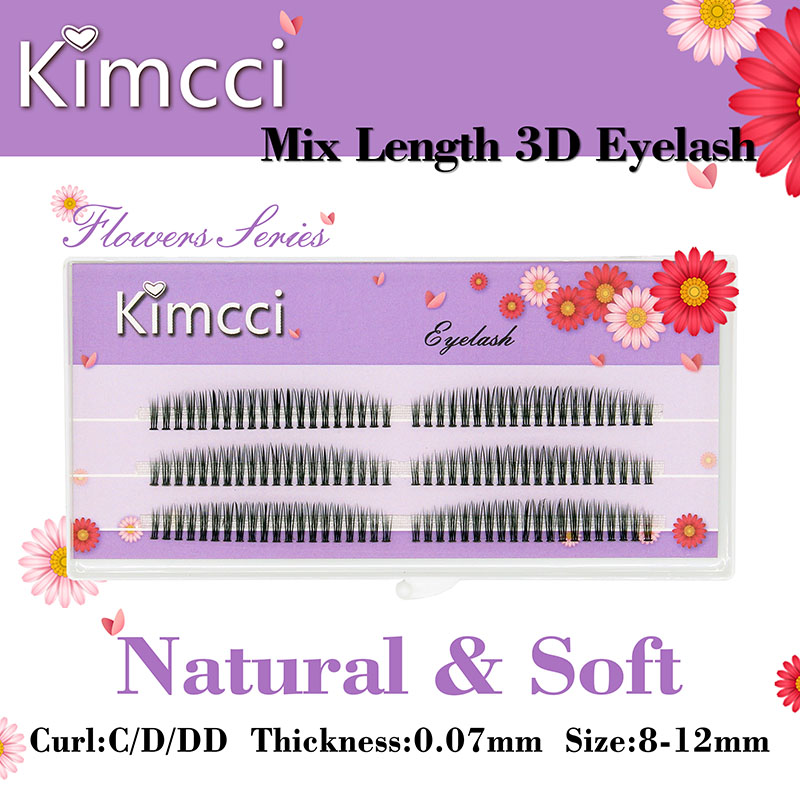 Kimcci C/D/DD Curl Mix Длина 3 – обзор и цена Eyelash Extension C Curl