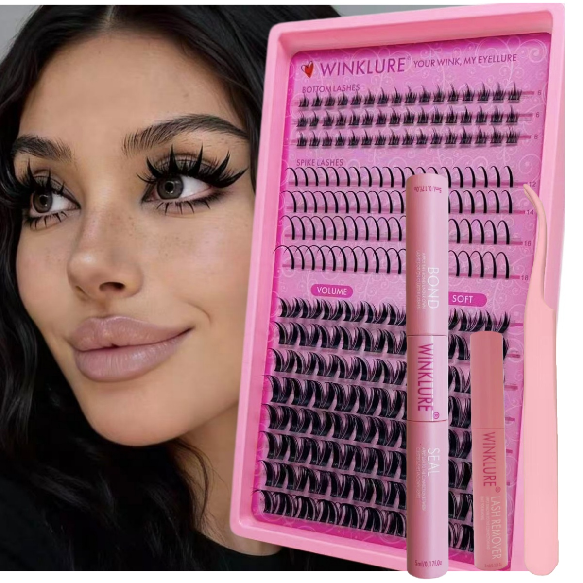 Набор пучковых ресниц WINKLURE – обзор и цена Eyelash Extension Equipment