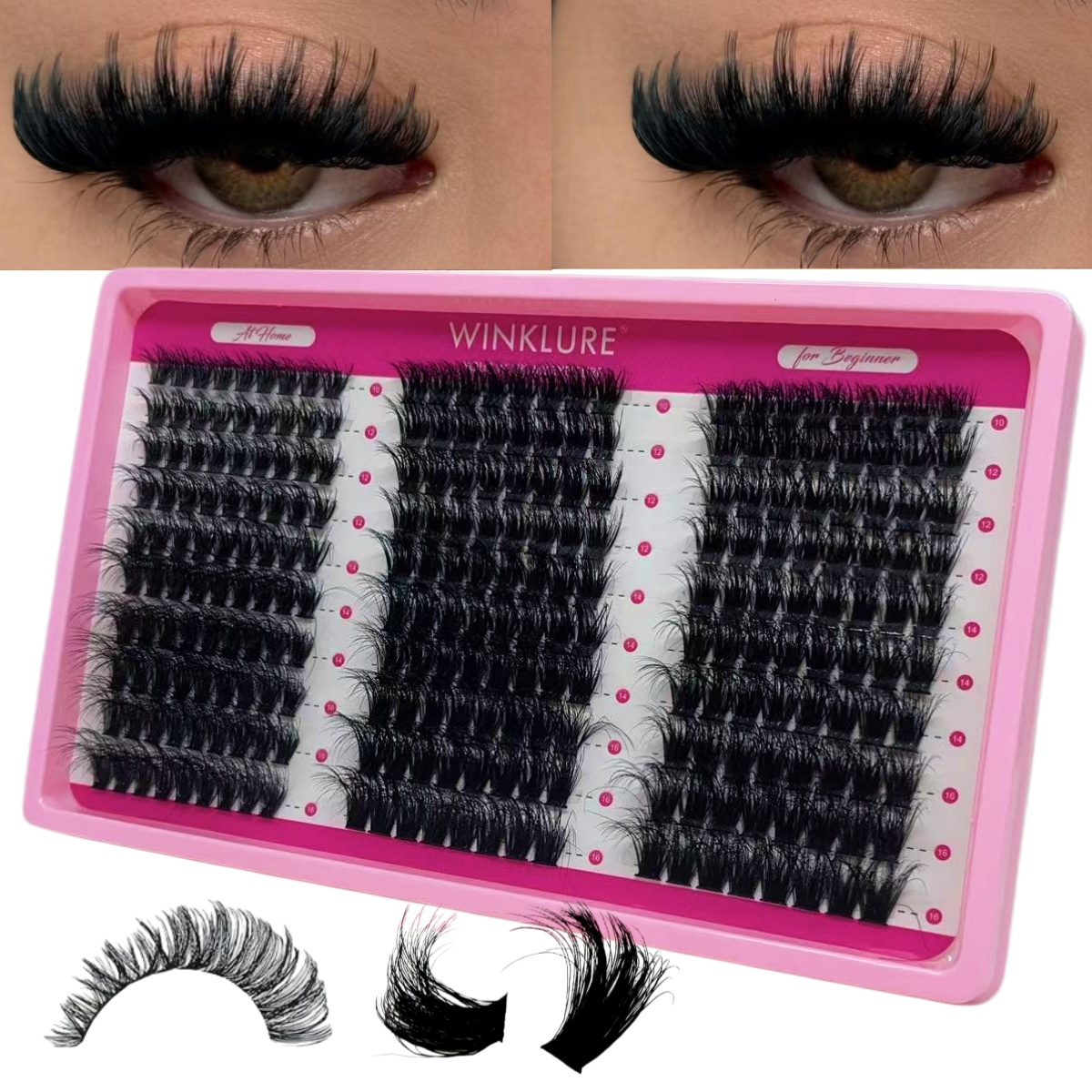 Набор пучковых ресниц WINKLURE – обзор и цена Eyelash Extension Equipment