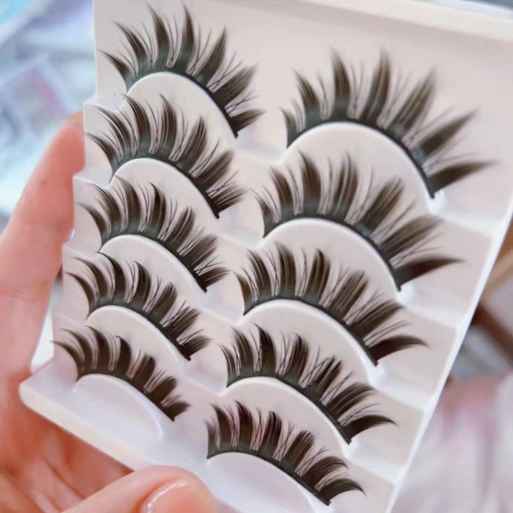 Натуральные накладные ресницы  – обзор и цена Eyelash Extension Wet Look