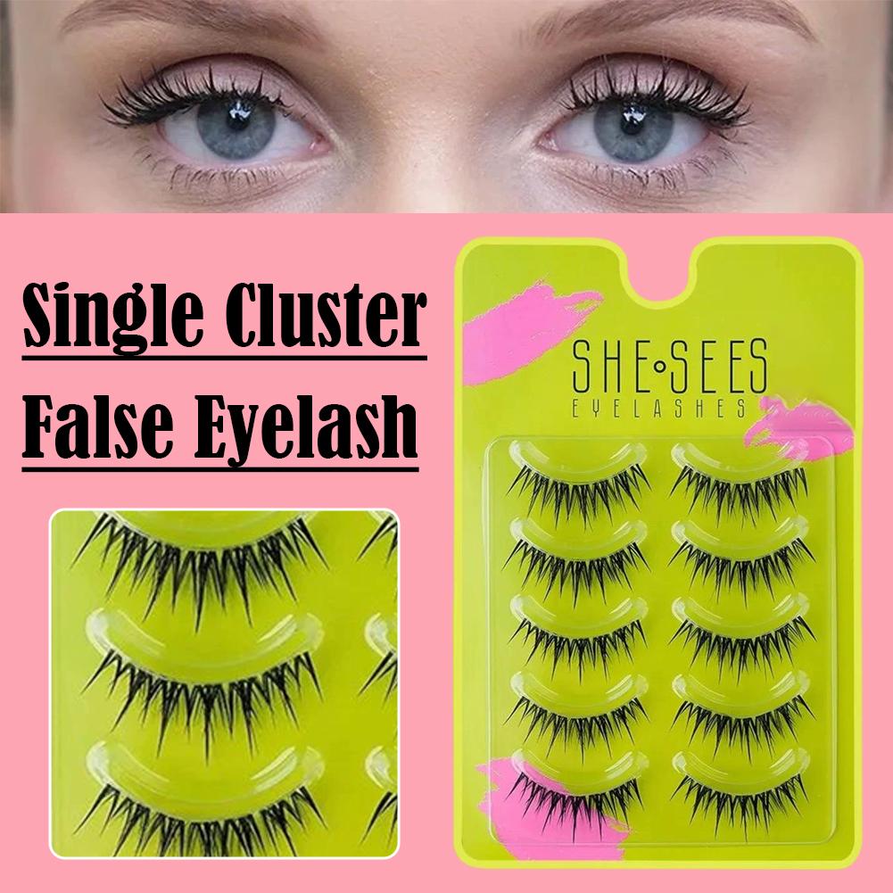 Натуральные кластерные накладн – обзор и цена Eyelash Extension Cat Eye Wispy